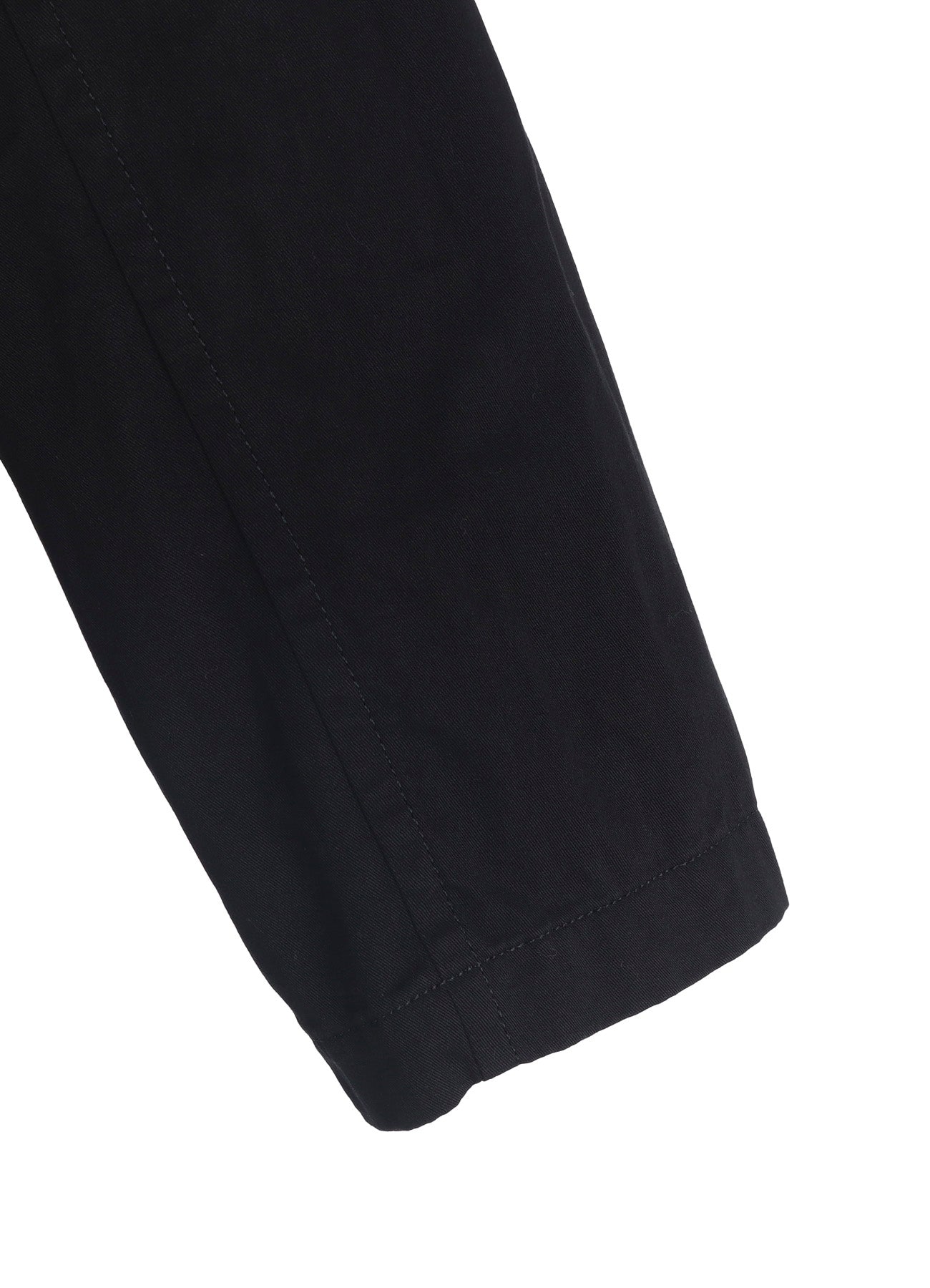 COTTON TWILL GARMENT DYE HOODIE COAT