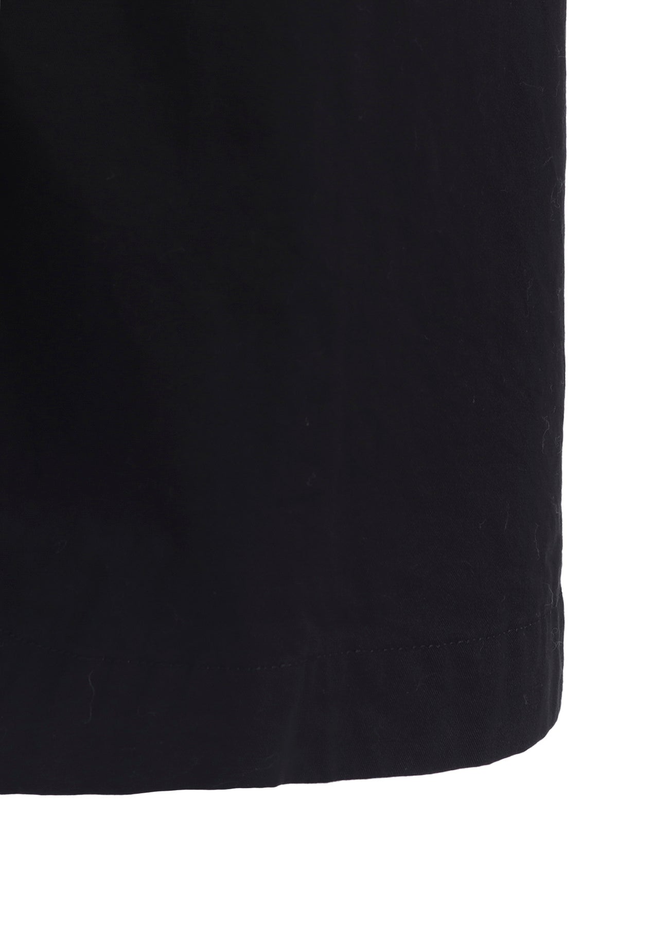 COTTON TWILL GARMENT DYE HOODIE COAT
