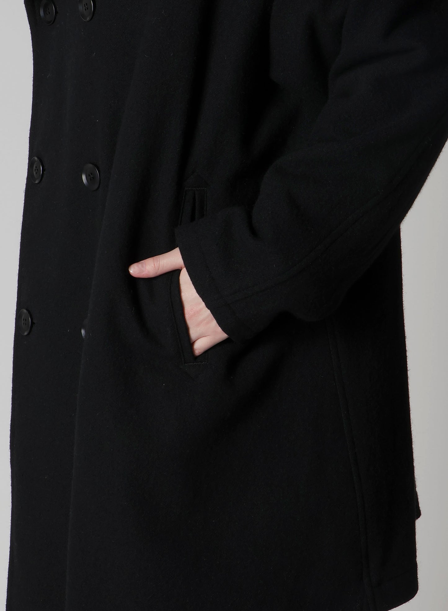TOP VINTAGE FLANNEL P COAT