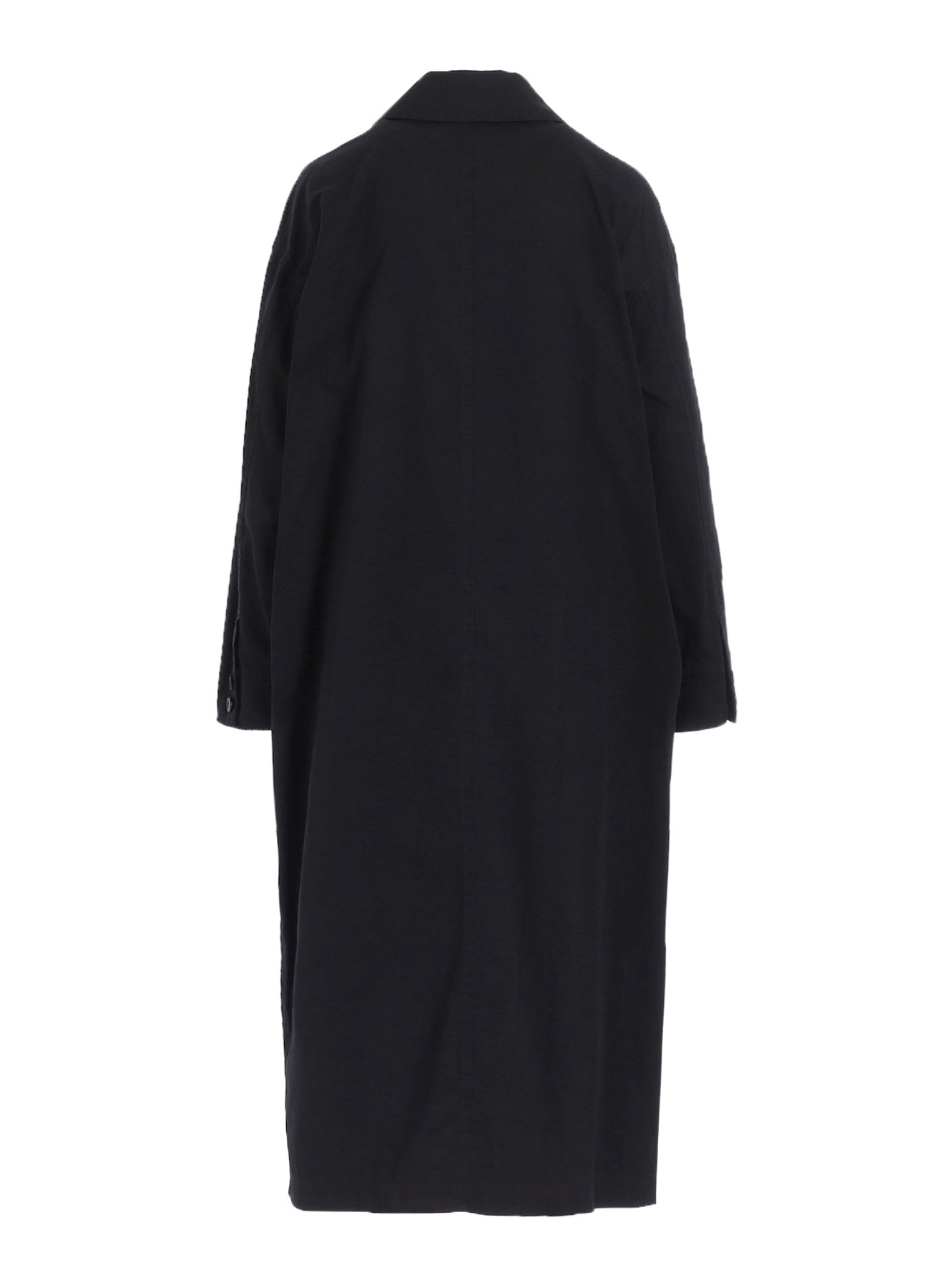 COTTON TWILL GARMENT DYE TURN OVER COLLAR COAT