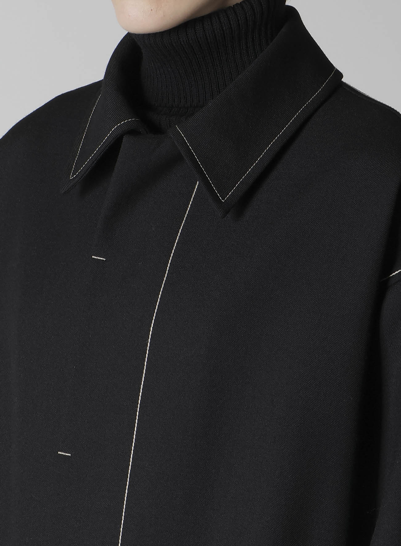 MARINE SAILOR TURN OVER COLLAR COAT