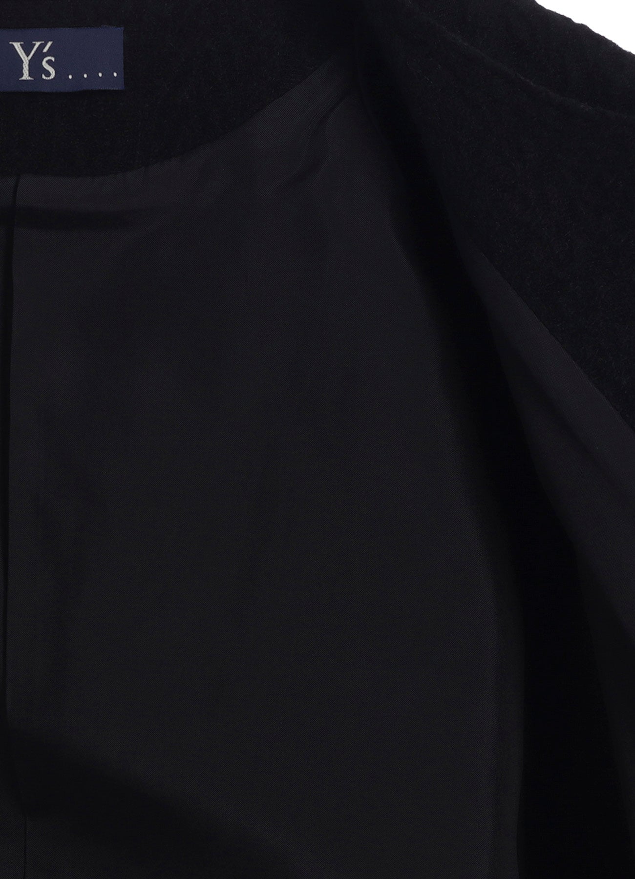 CABLE JQ KNIT COLLERLESS COAT