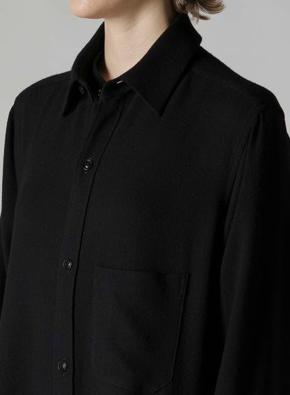 W/RY WASHER PROCESSED GAUZE DRESS