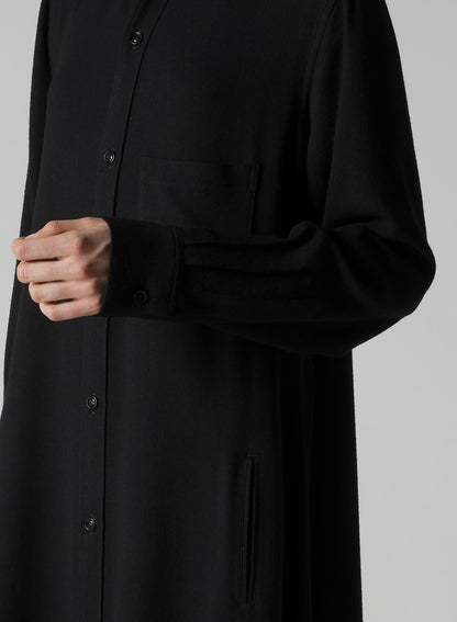 W/RY WASHER PROCESSED GAUZE DRESS