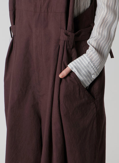 GARMENT-DYED BIG OVERALL