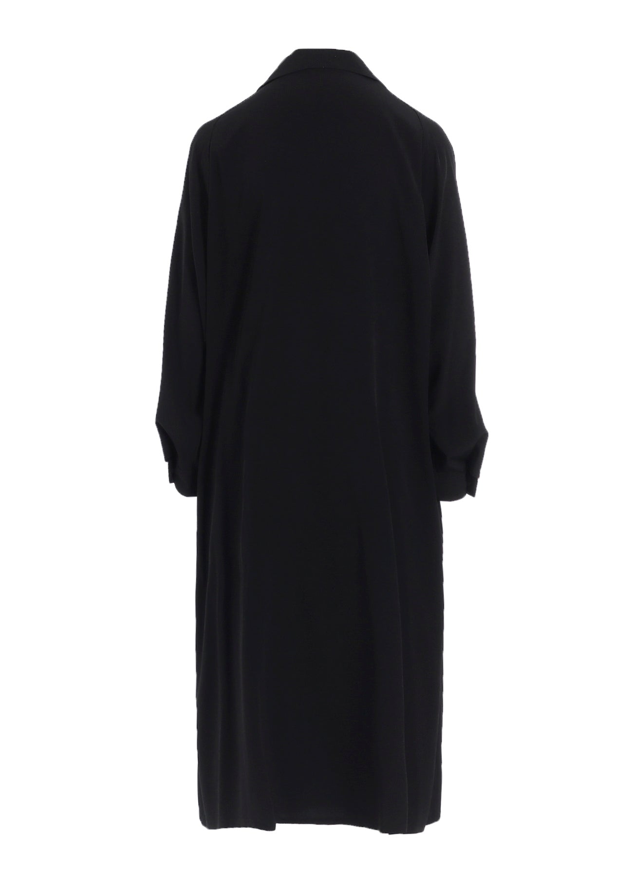 TA/PE CREPE DE CHINE OPEN COLLAR DRESS