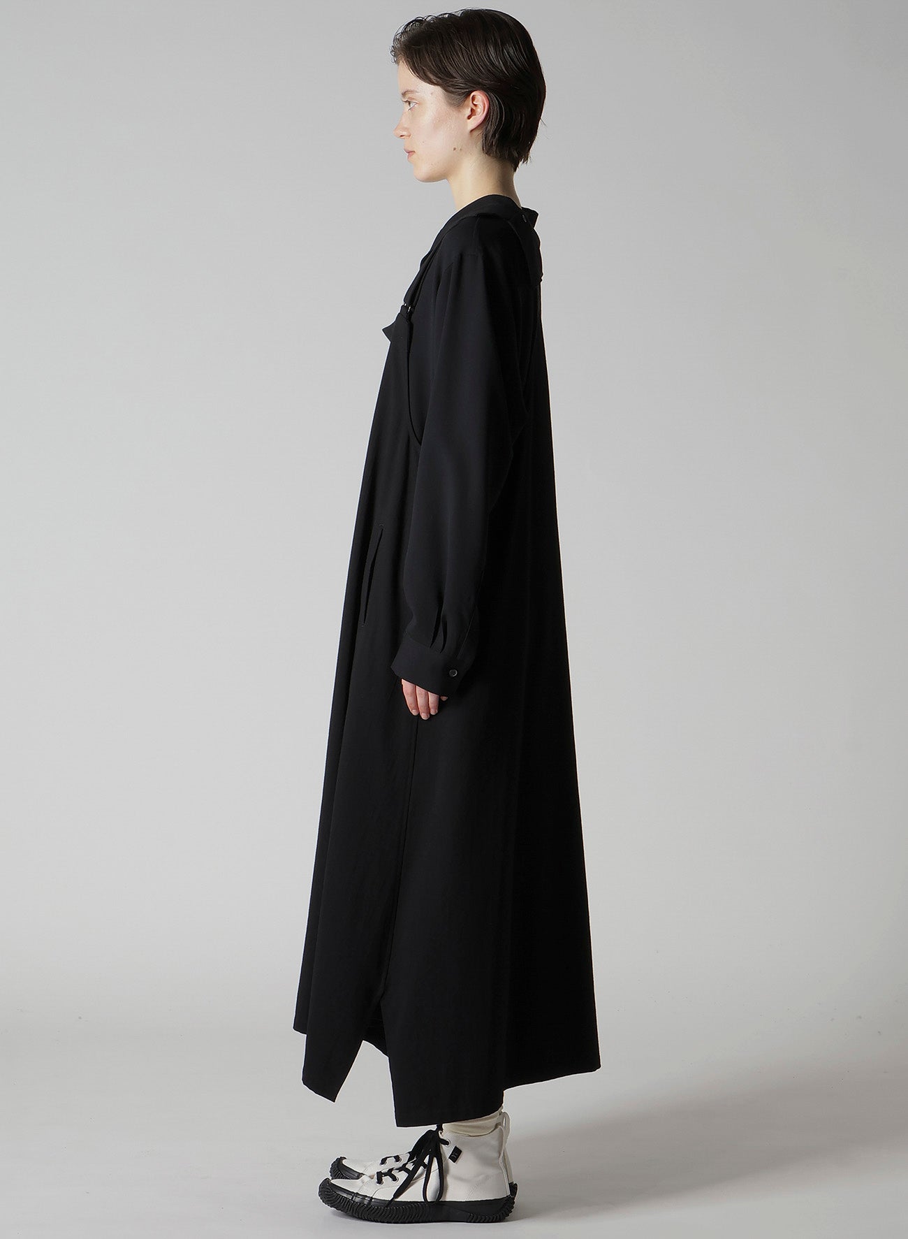 C/RY GABARDINE OVERALLS DRESS