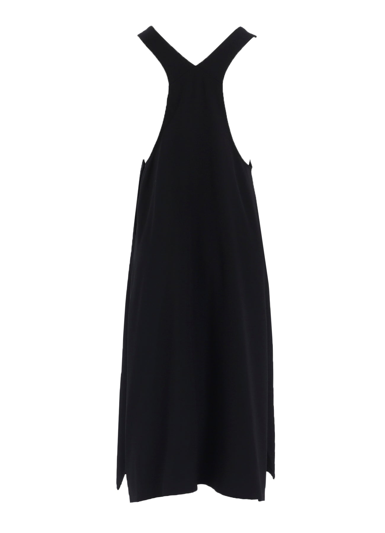 WOOL GABARDINE OVERALLS DRESS