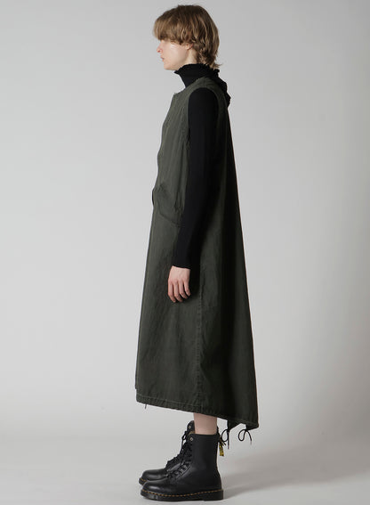 C/N PIGMENT COATED FISHTAIL DRESS