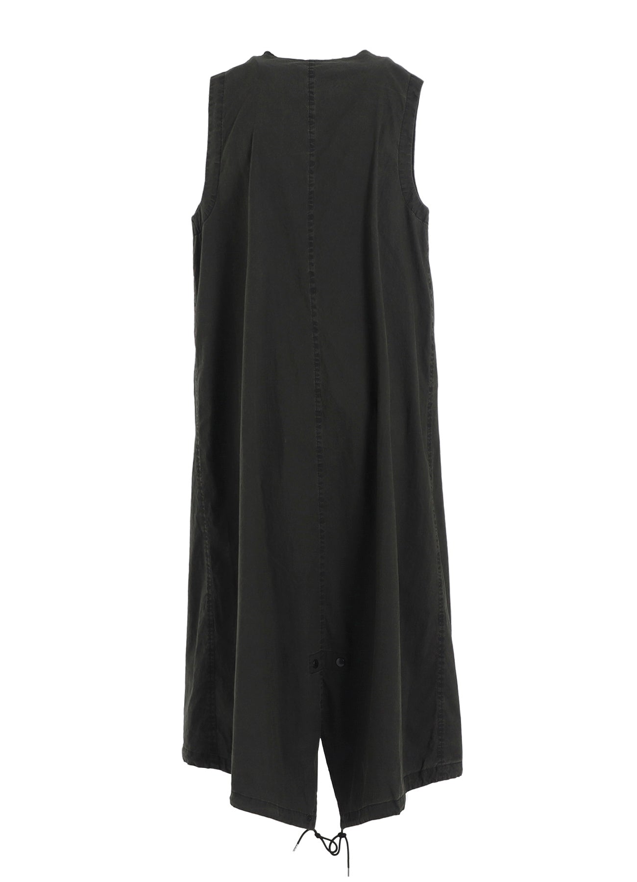 C/N PIGMENT COATED FISHTAIL DRESS