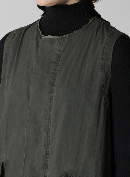 C/N PIGMENT COATED FISHTAIL DRESS