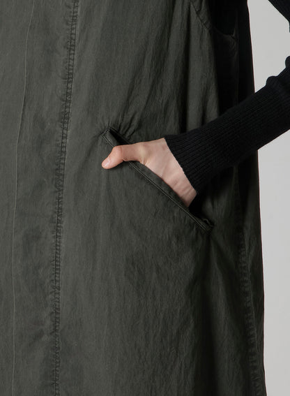 C/N PIGMENT COATED FISHTAIL DRESS