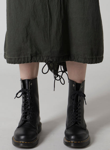 C/N PIGMENT COATED FISHTAIL DRESS