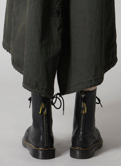 C/N PIGMENT COATED FISHTAIL DRESS