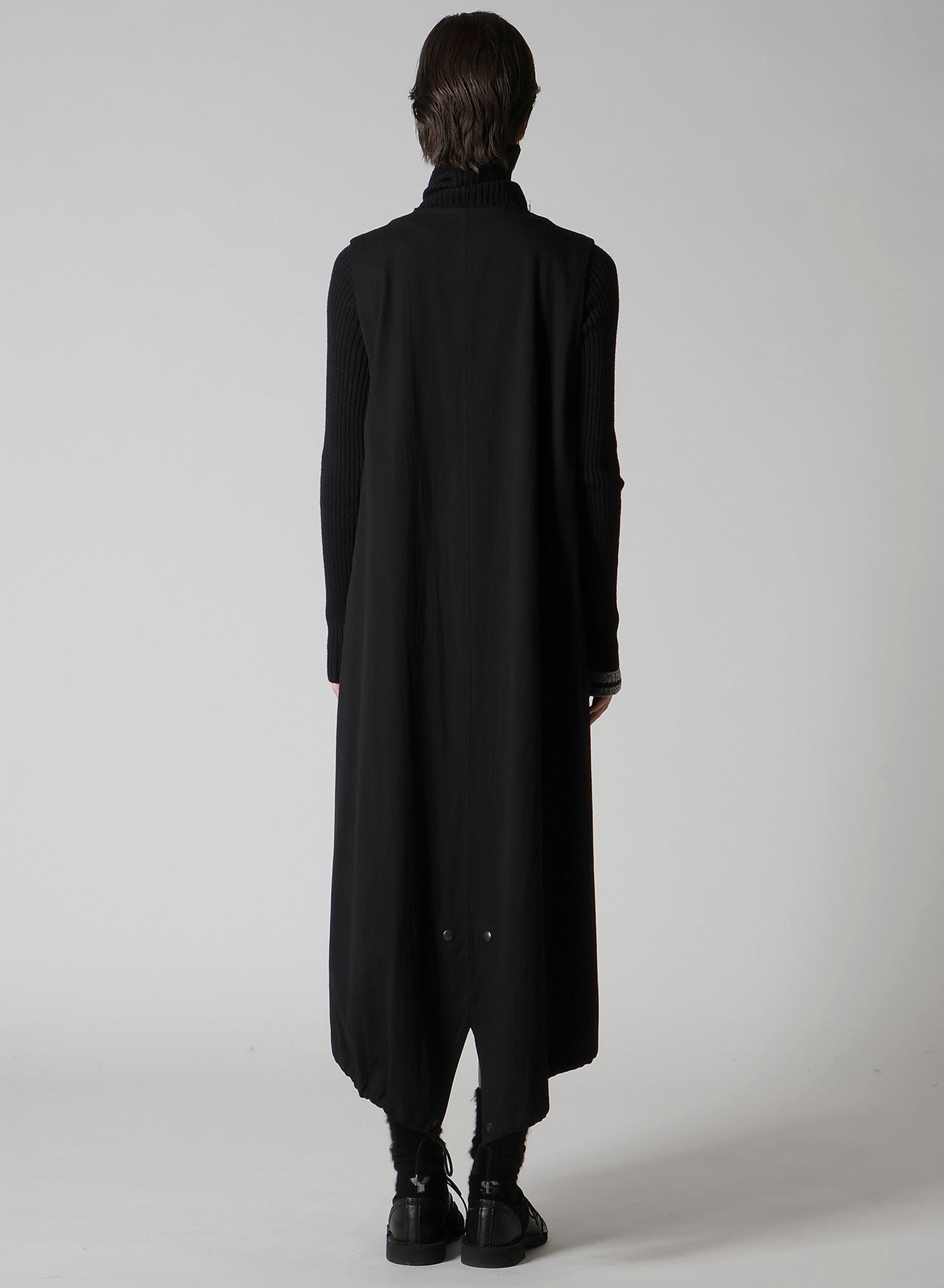 C/RY GABARDINE FISH TAIL DRESS