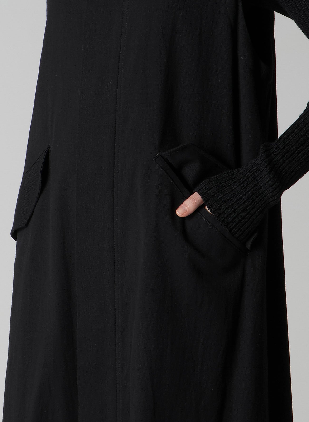 C/RY GABARDINE FISH TAIL DRESS