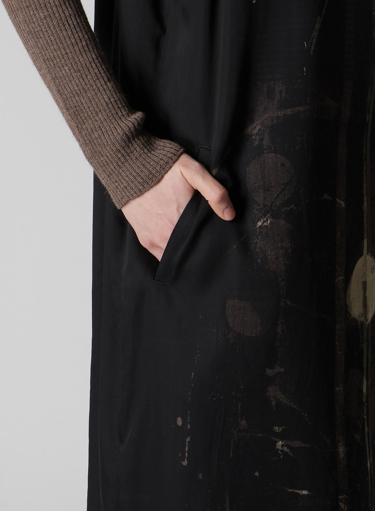 DUNGEREE TWILL SLEEVELESS DRESS