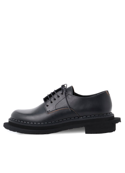 TWISTED LEATHER DERBY SHOES