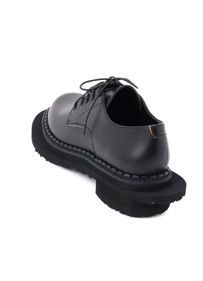 TWISTED LEATHER DERBY SHOES