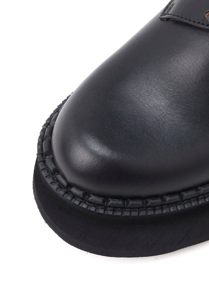 TWISTED LEATHER DERBY SHOES