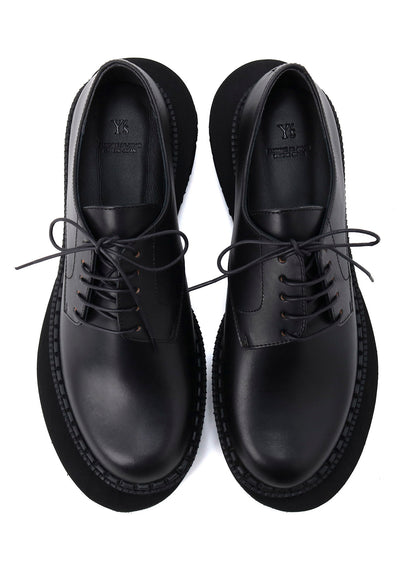 TWISTED LEATHER DERBY SHOES
