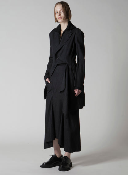 TWISTED LEATHER DERBY SHOES