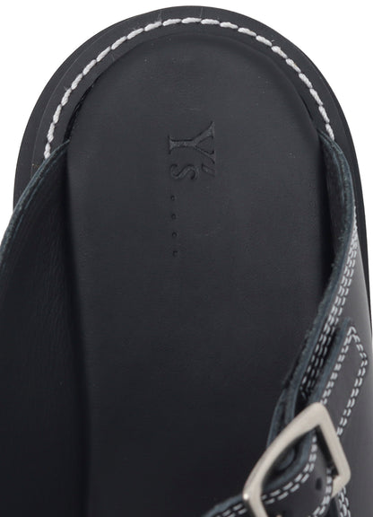 COW LEATHER MARY JANE SANDALS