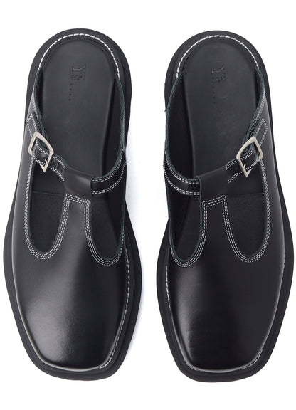 COW LEATHER MARY JANE SANDALS