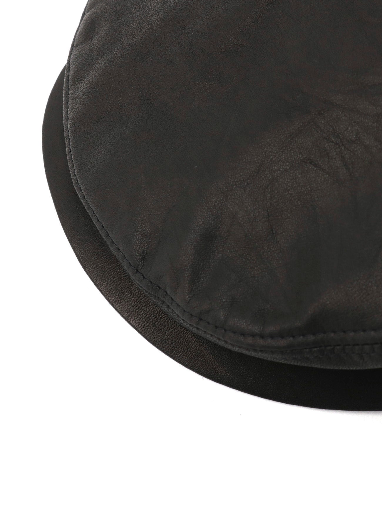 SOFT LEATHER EAR MUFF CAP