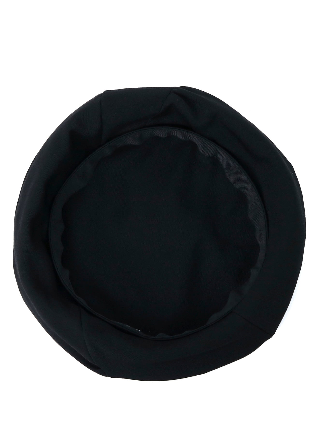 WOOL GABARDINE DART BERET