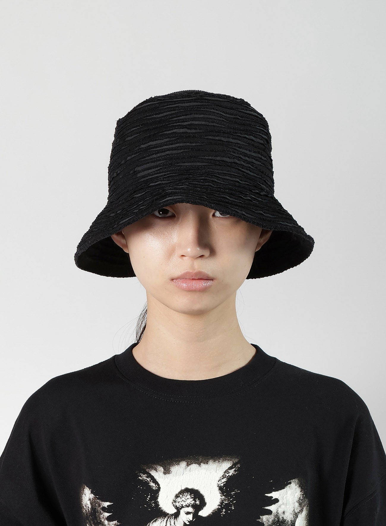 COTTON POLYESTER UNTRIMMED BLADE HAT