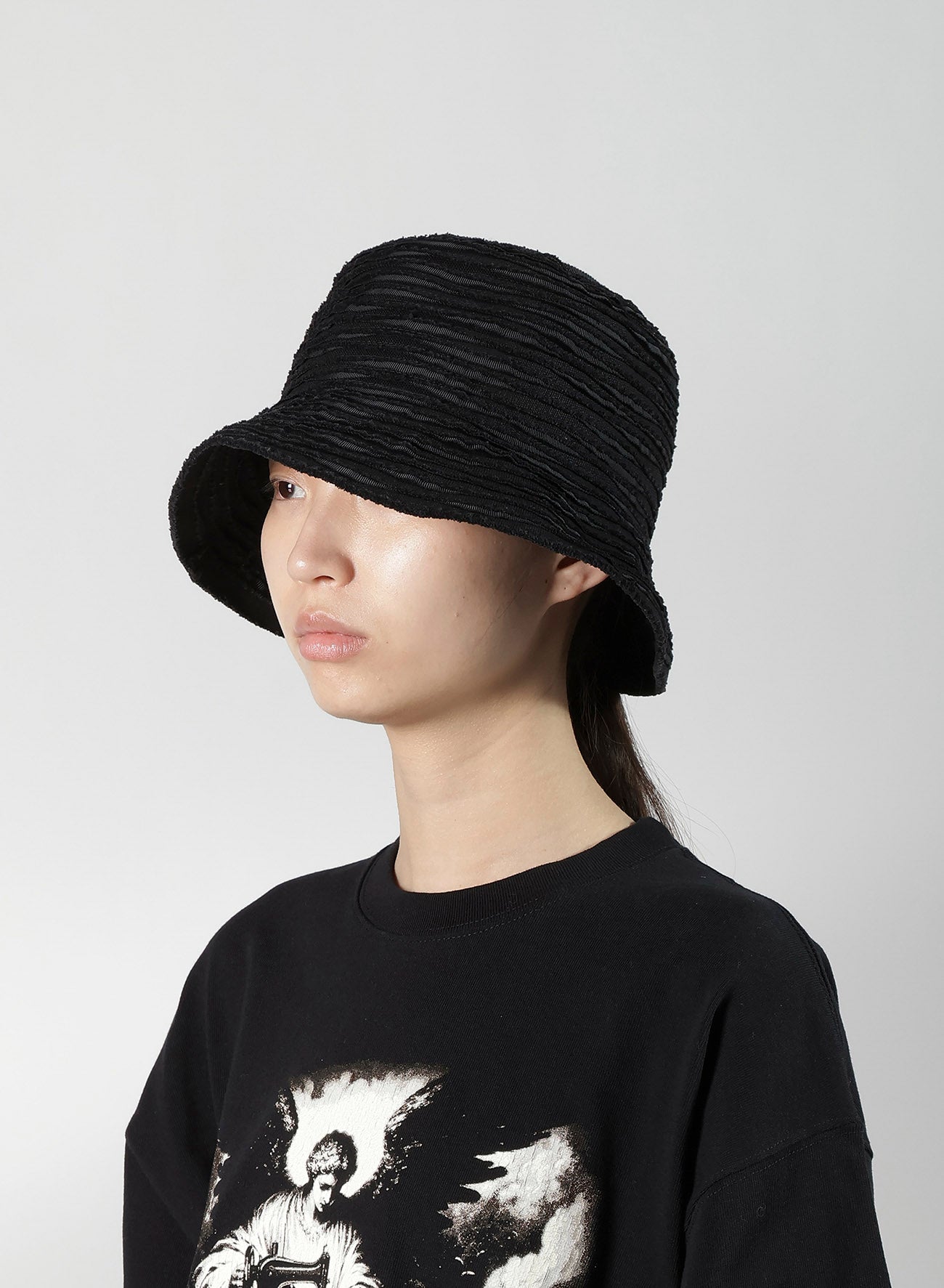 COTTON POLYESTER UNTRIMMED BLADE HAT