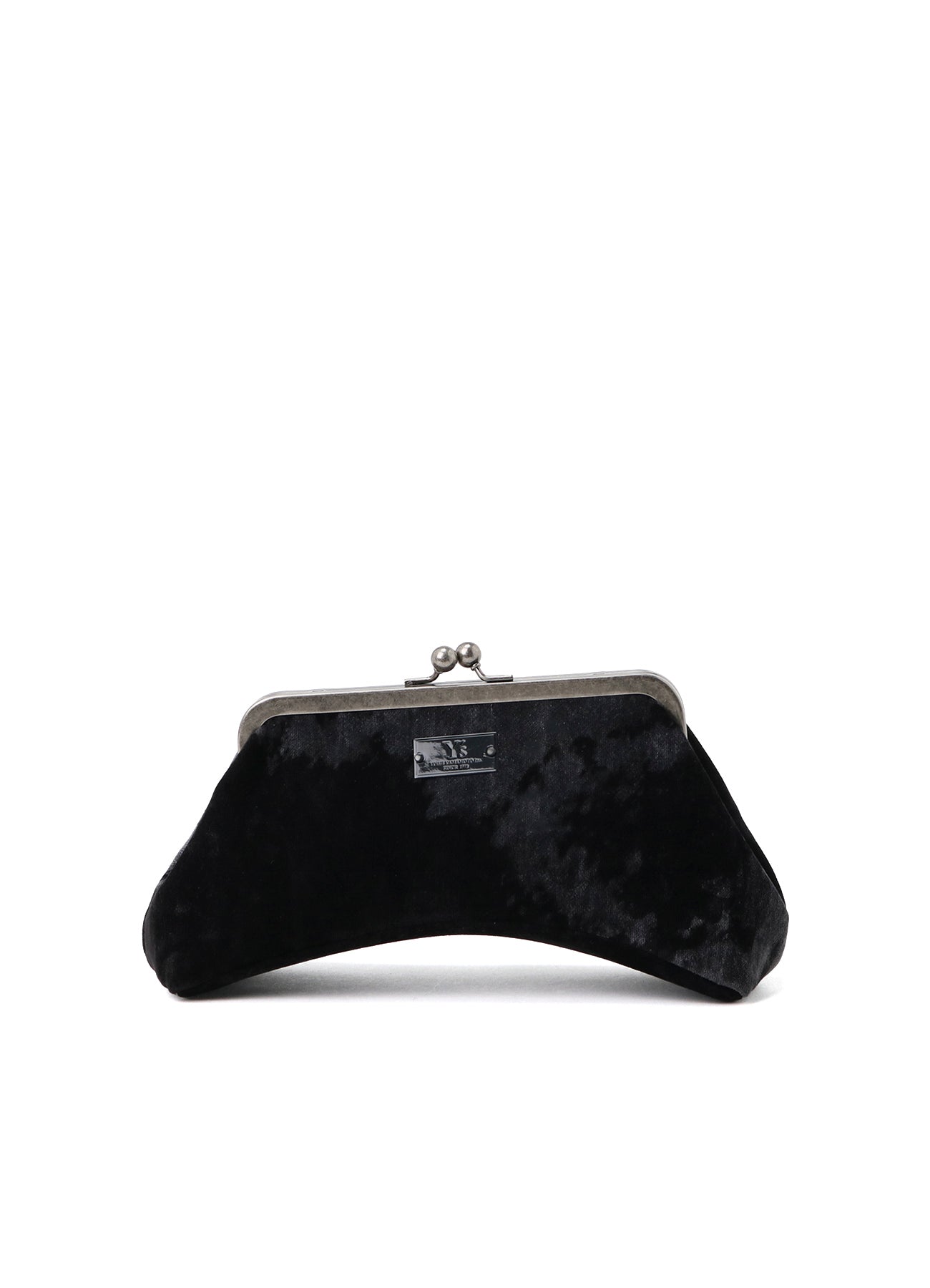 DISCHARGE-PRINTED VELVET CURVY BAG M