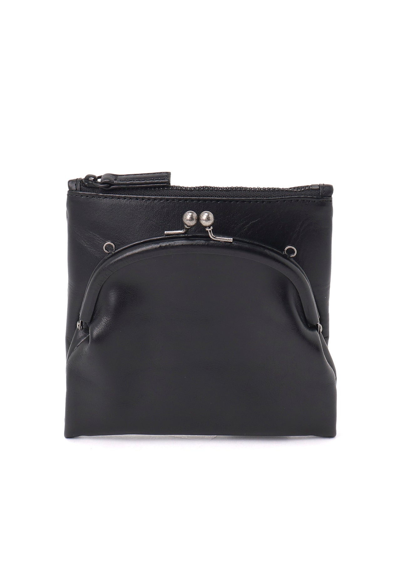 SEMI-GLOSS LEATHER MINI SHOULDER 2WAY BAG