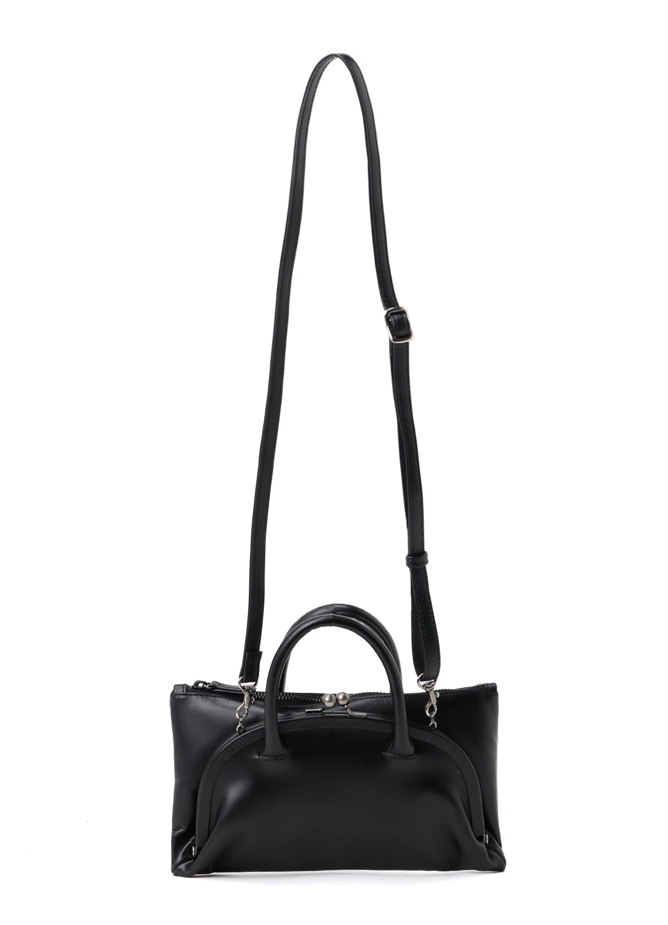 SEMI-GLOSS LEATHER SHOULDER 2WAY BAG