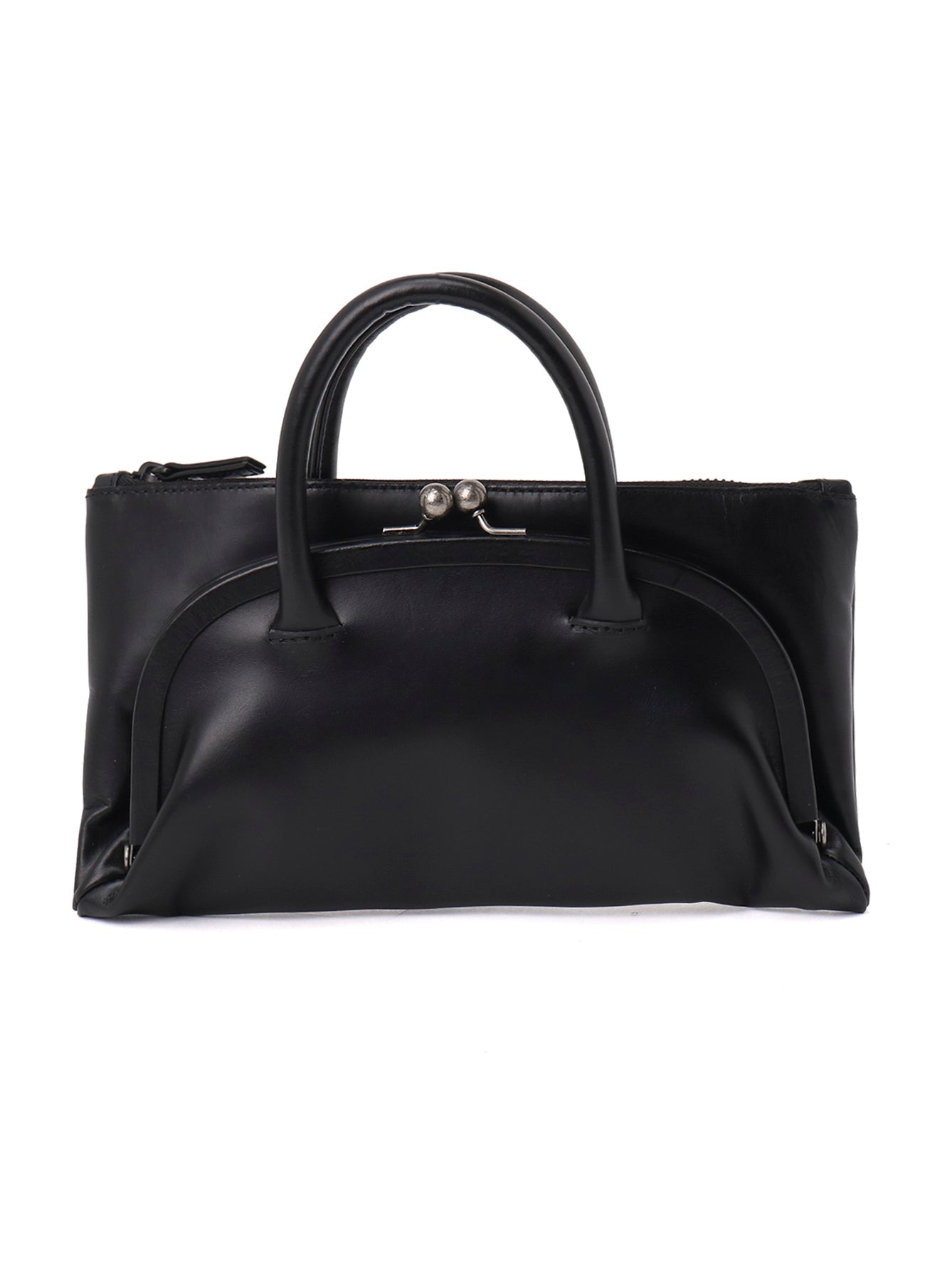 SEMI-GLOSS LEATHER SHOULDER 2WAY BAG