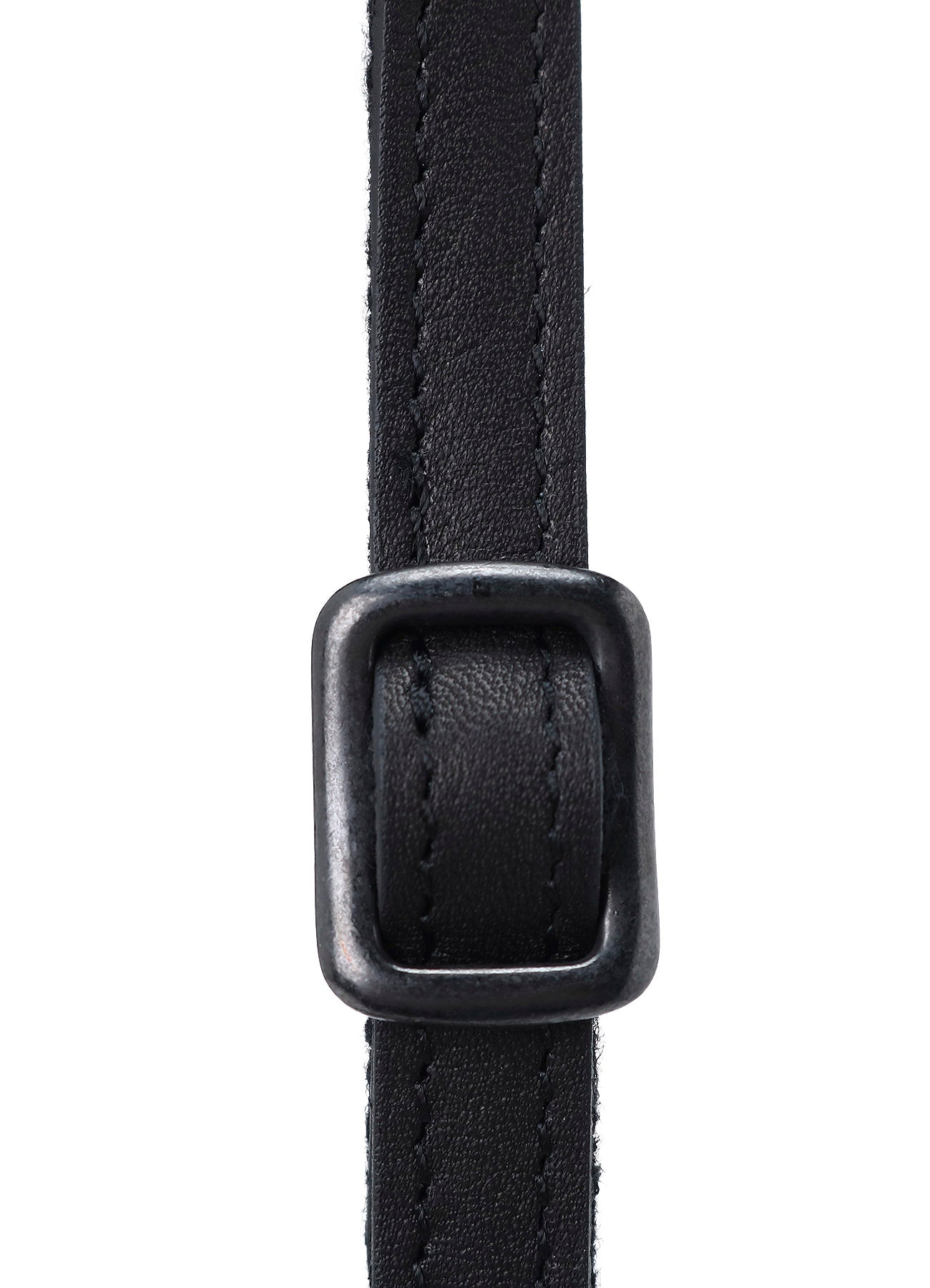 BRAIDED STRING LEATHER SHOULDER BAG