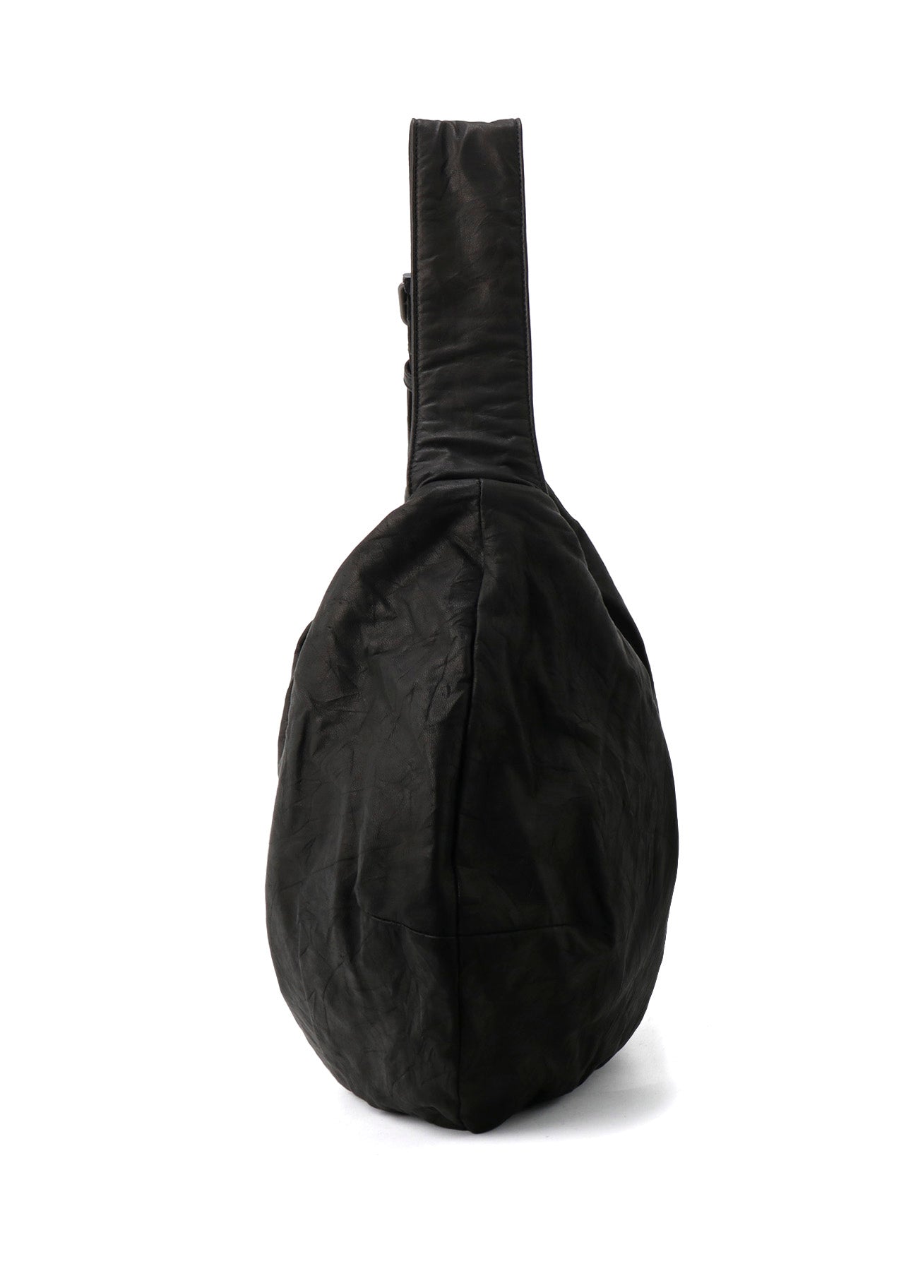 SOFT LEATHER GYOZA-STYLE BAG