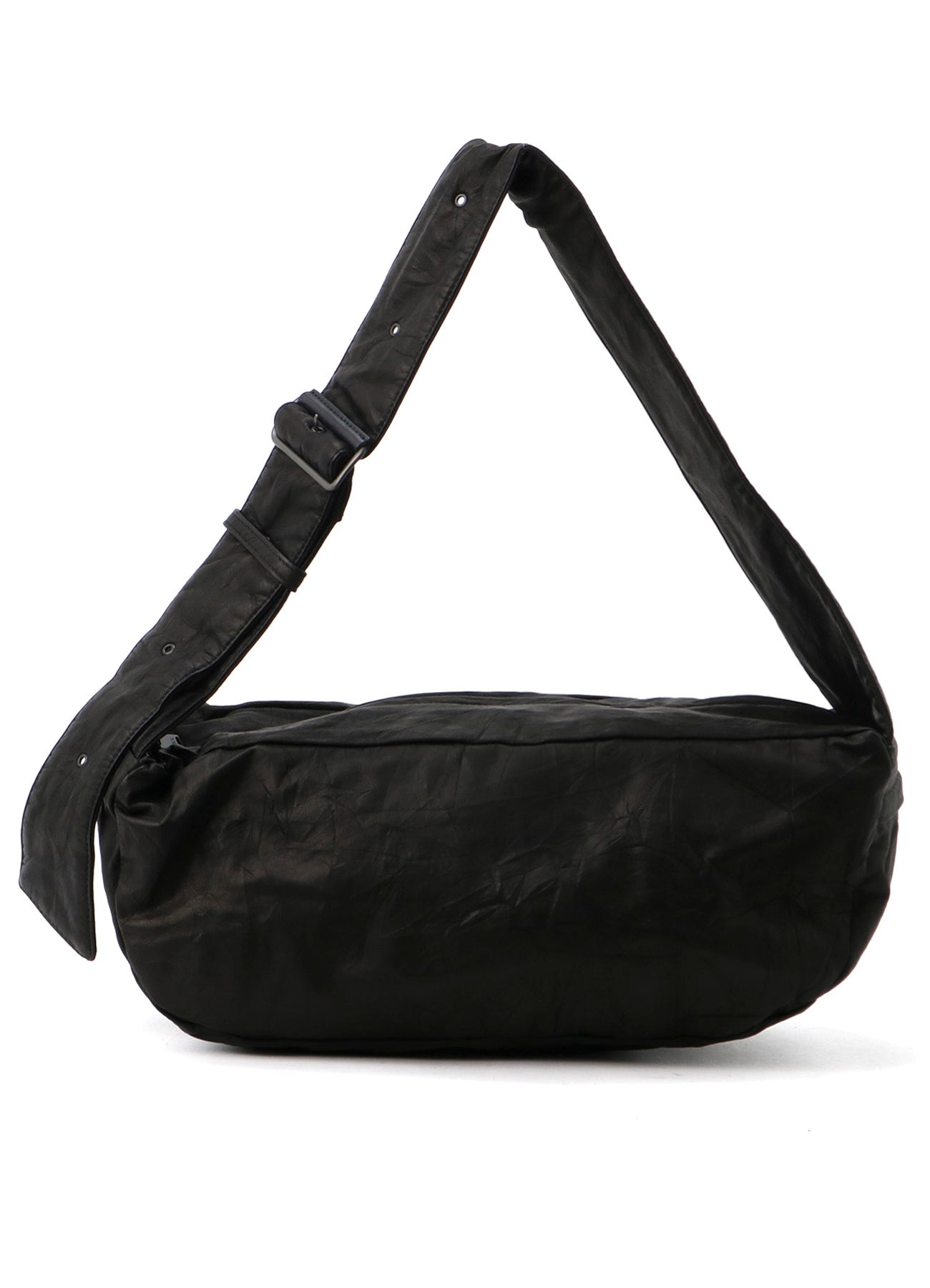 SOFT LEATHER BOX SHOULDER BAG