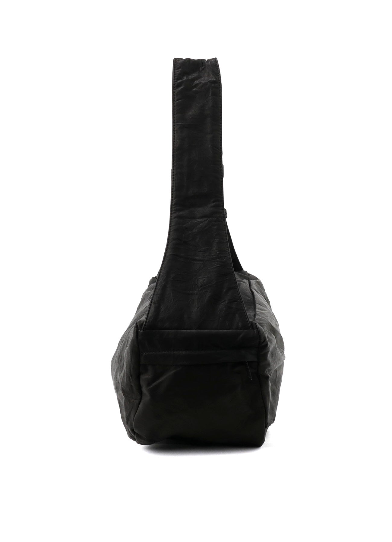 SOFT LEATHER BOX SHOULDER BAG