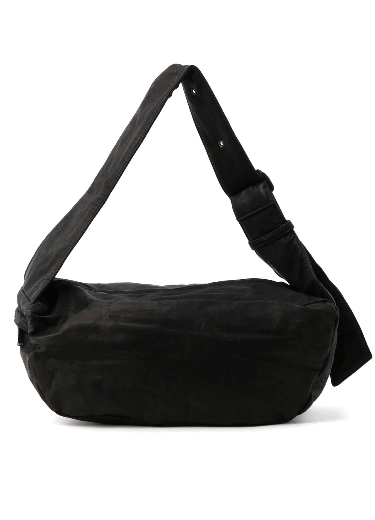 SOFT LEATHER BOX SHOULDER BAG