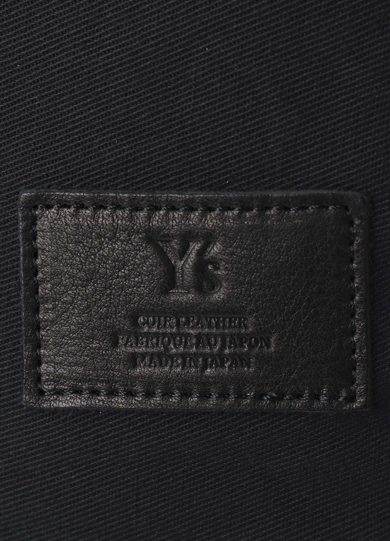 COTTON LINEN TWILL / LEATHER BACKPACK