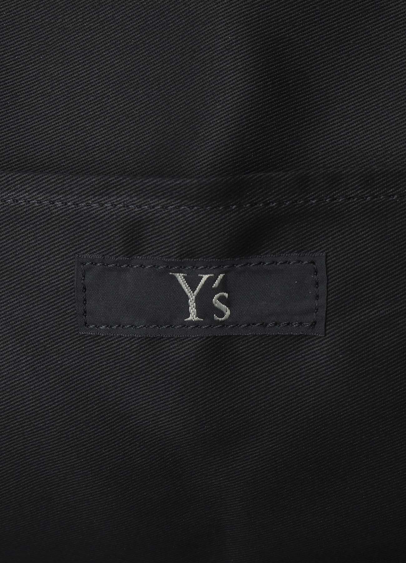 COTTON LINEN TWILL / LEATHER BACKPACK