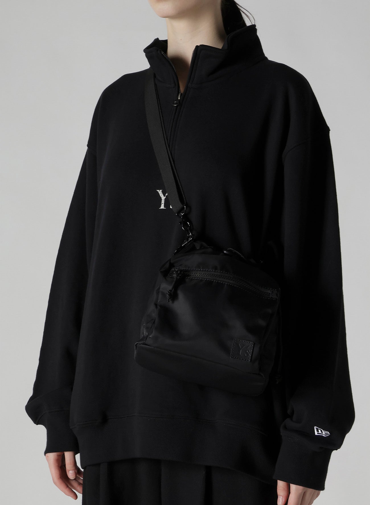Y's × New Era 2WAY DRAWSTRING POUCH