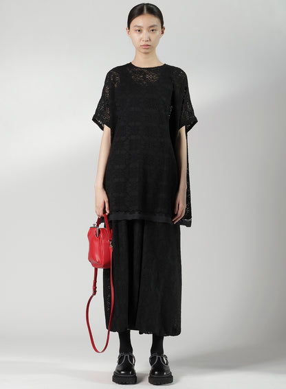 COW LEATHER METAL CLASP BOX BAG