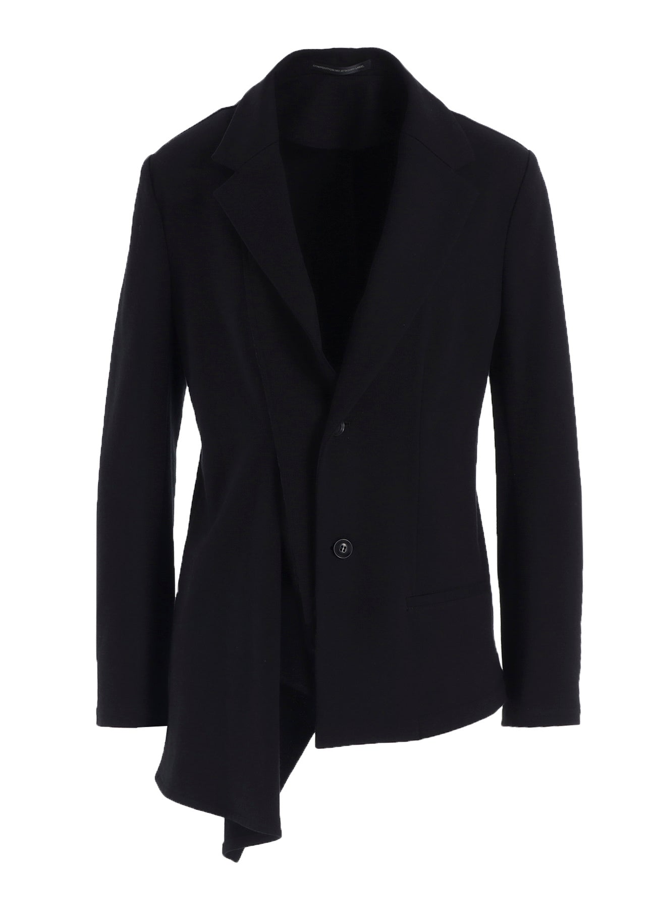 ASYMMETRIC COMBED FLEECE JACKET