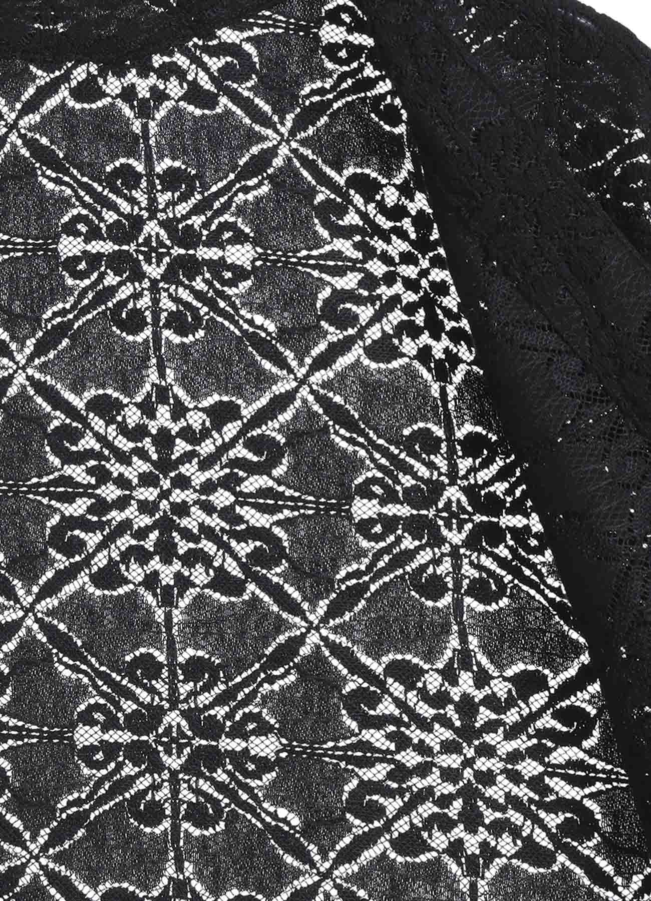 LACE DOLMAN SLEEVE JACKET