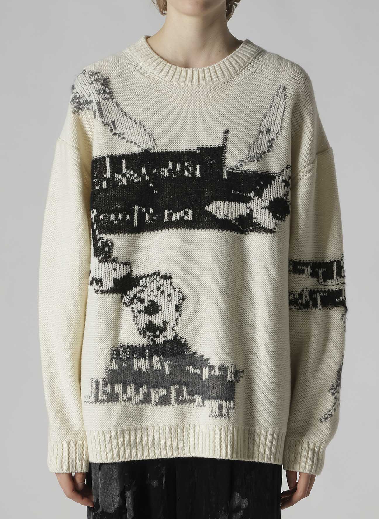 REVERSIBLE INTARSIA W JQ PULLOVER