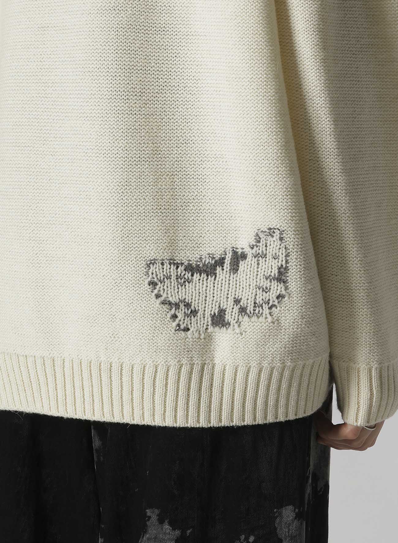 REVERSIBLE INTARSIA W JQ PULLOVER
