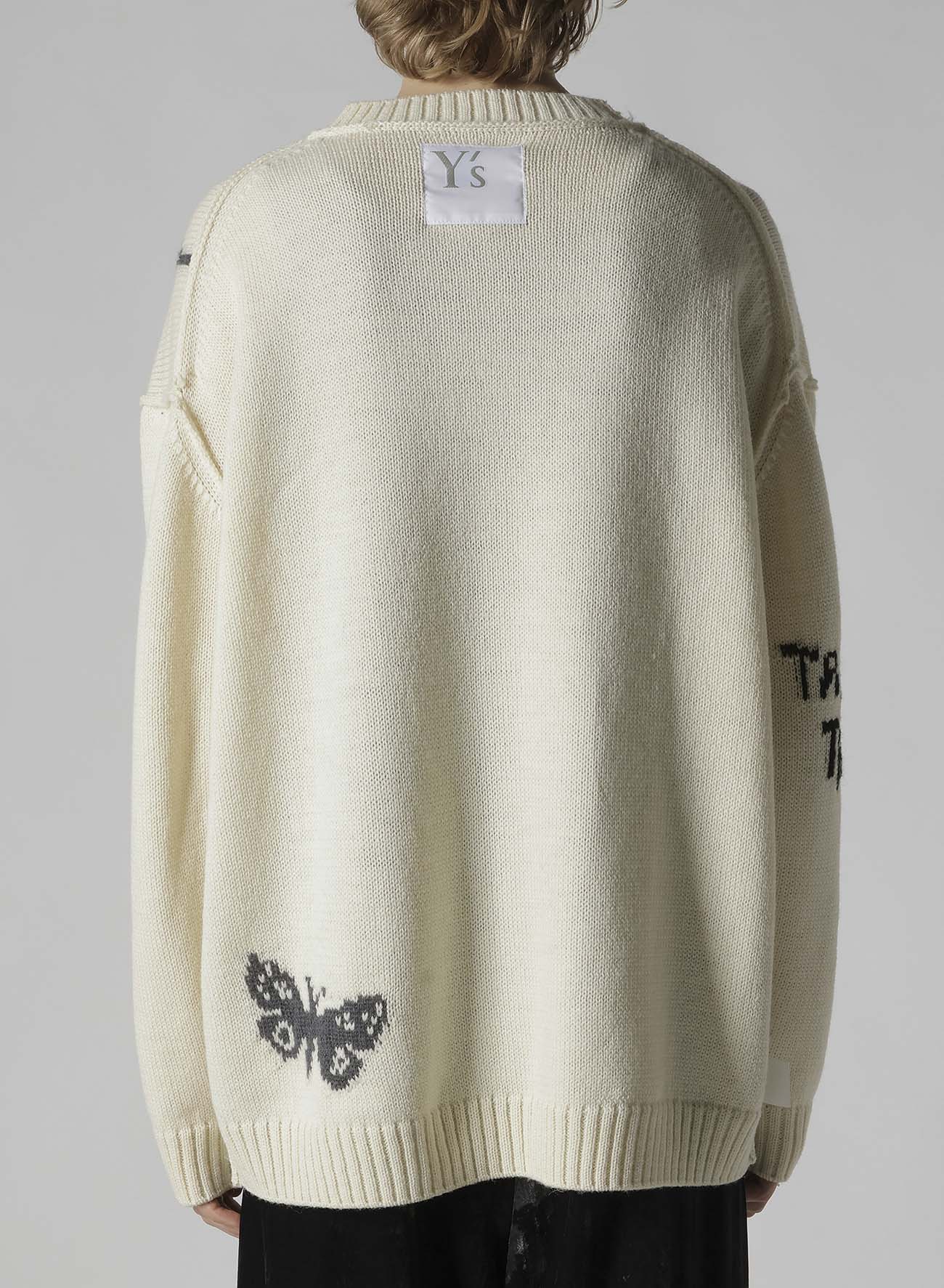 REVERSIBLE INTARSIA W JQ PULLOVER